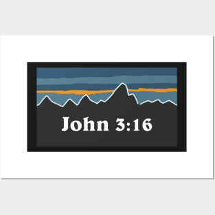 john 3:16 Posters and Art